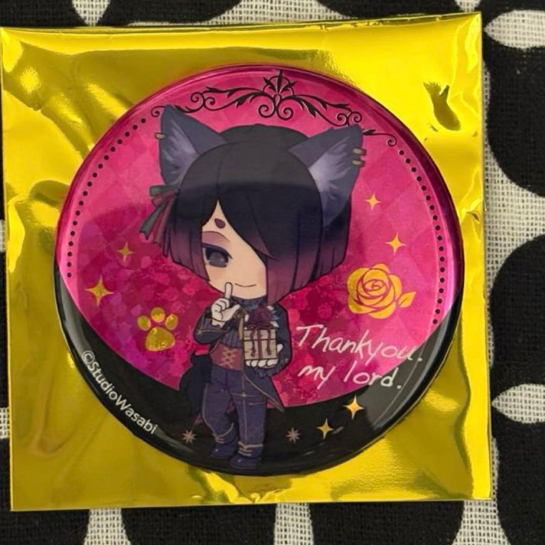 あくねこ ナンジャタウン ユーハン B賞ホログラム缶バッジ - メルカリ