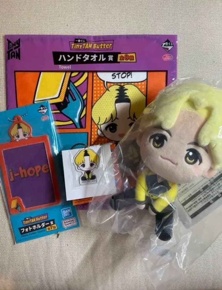 【新品】BTS J-HOPE ハンカチ 1番くじ フォトホルダー Butter