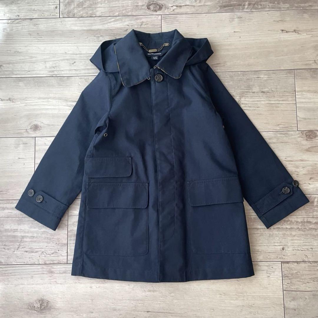 RALPH LAUREN トレンチコート ネイビー 110