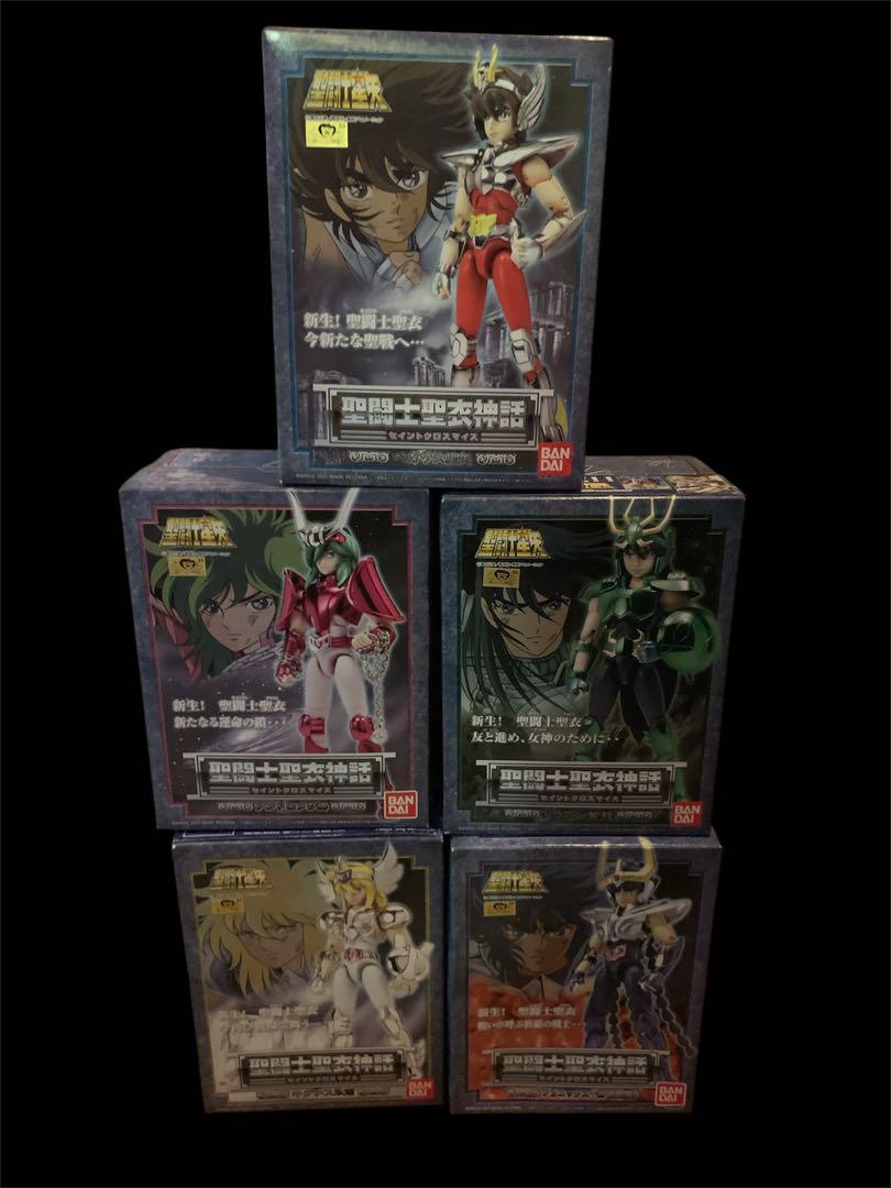 聖闘士星矢　聖闘士クロスマイス　フィギュア　５体セット