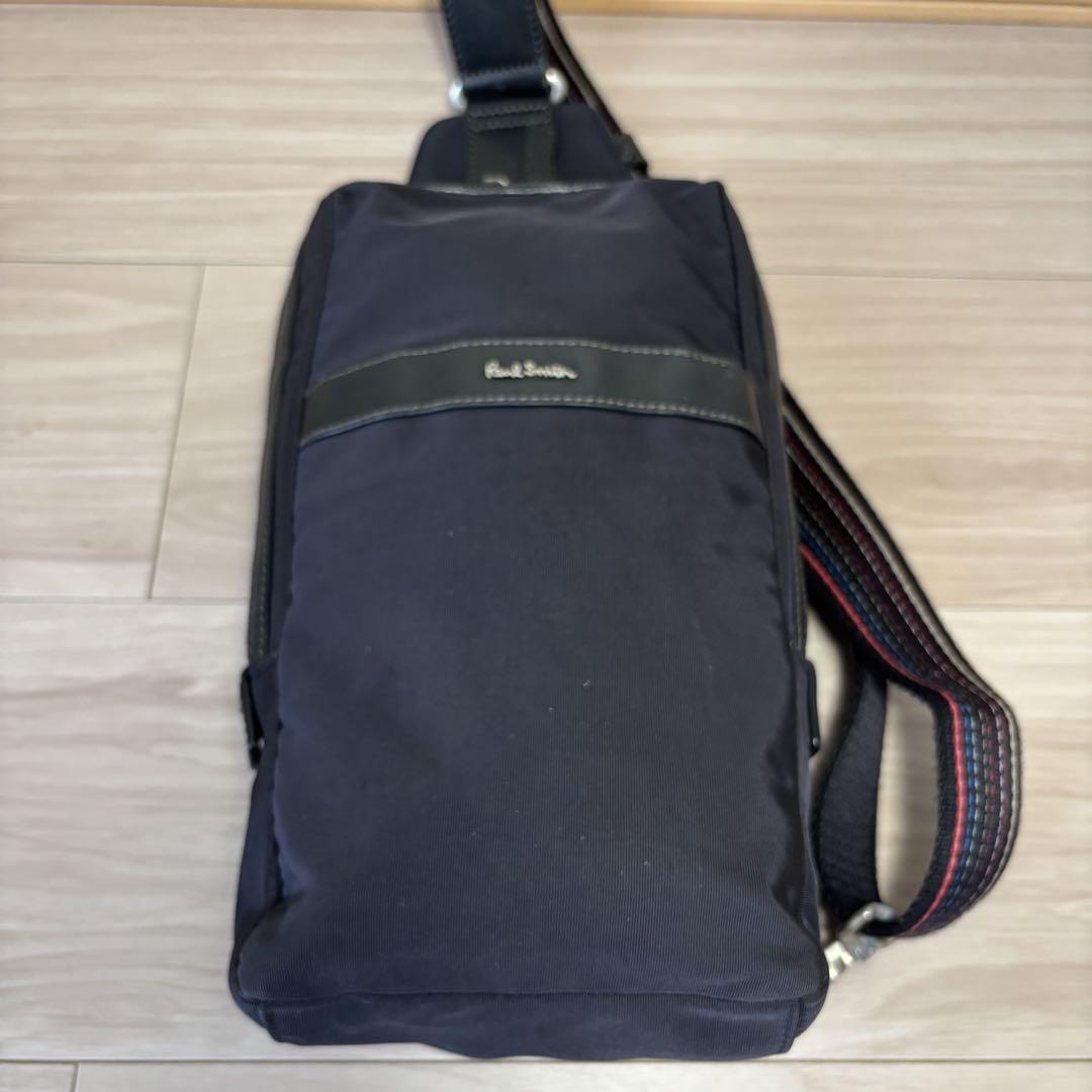 Paul Smith ポールスミス ボディバッグ スリングバッグ 青 Paul Smith - 新品 ポールスミス PAUL SMITH ウエストバッグ
