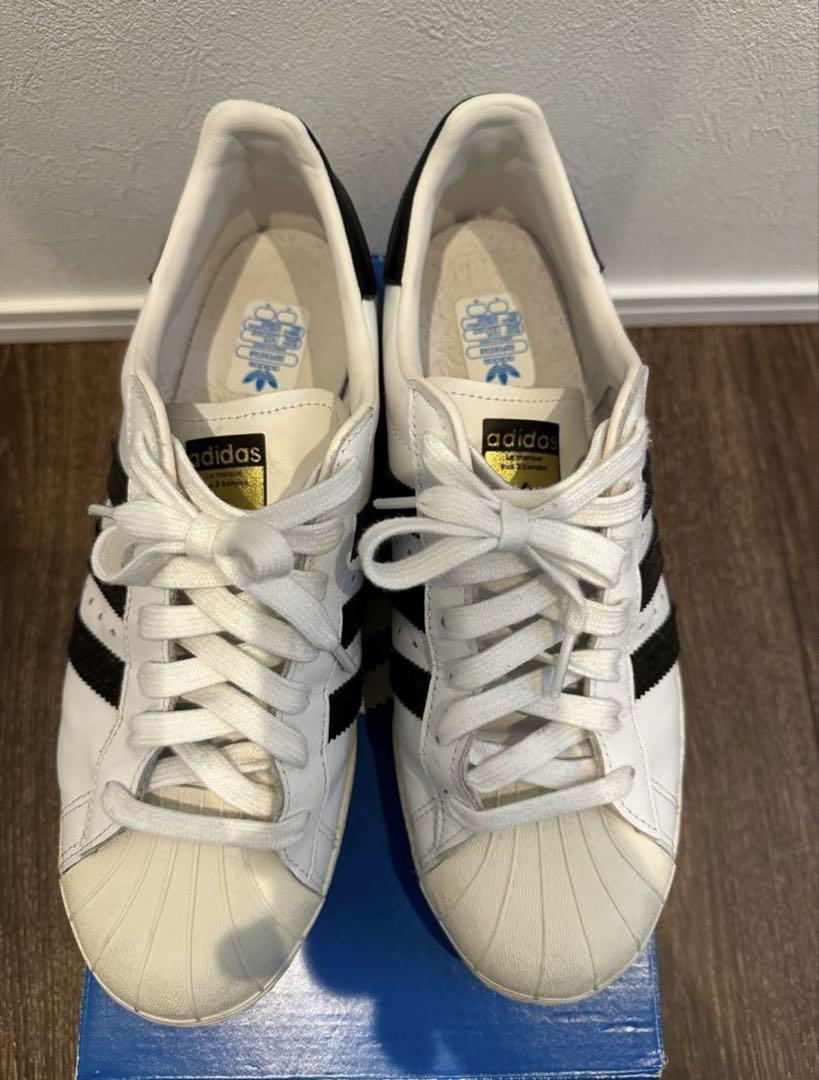 adidas superstar 80s 27cm 金ベロ スーパースター 美品