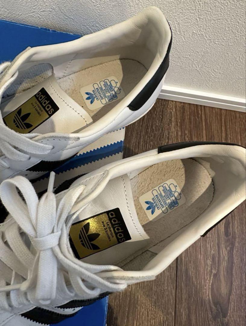adidas superstar 80s 27cm 金ベロ スーパースター 美品
