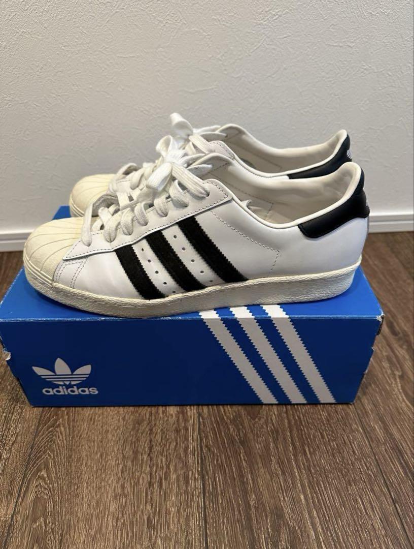 adidas superstar 80s 27cm 金ベロ スーパースター 美品