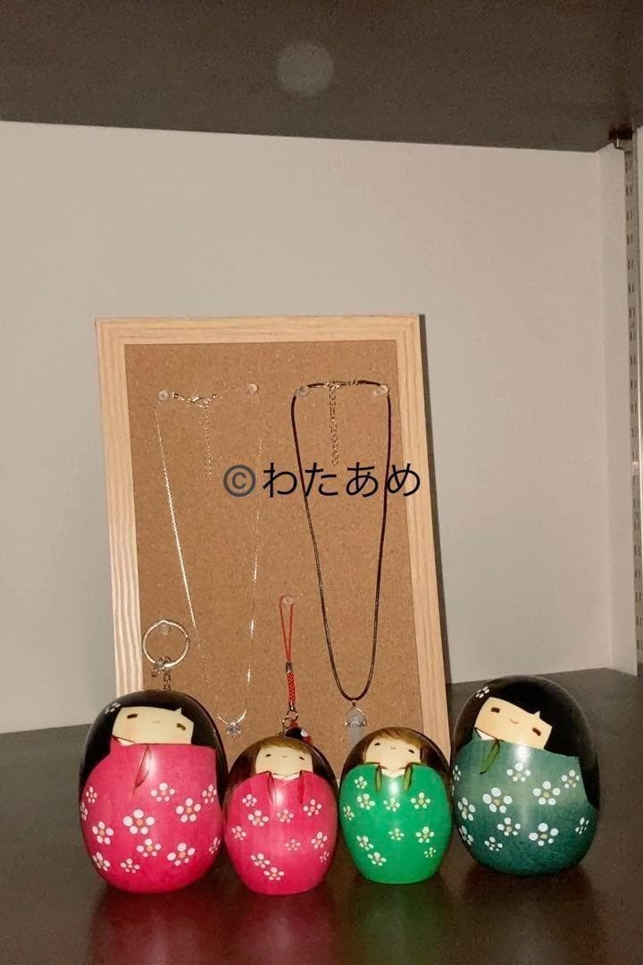 座敷わらしの宿るこけし人形(大・ピンク) 座敷童子 チョウピラコ お守り