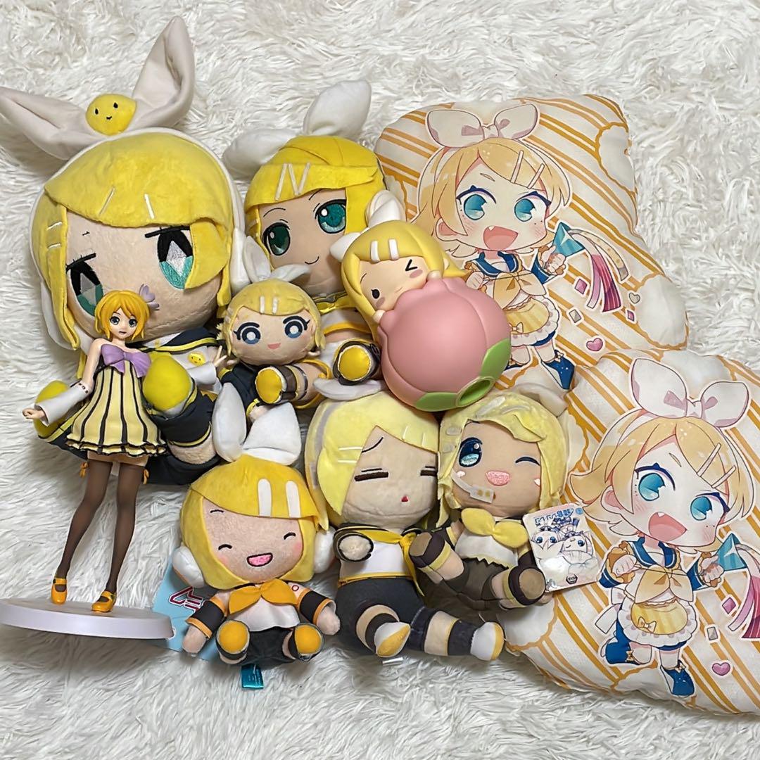 鏡音リン ぬいぐるみ クッション フィギュア