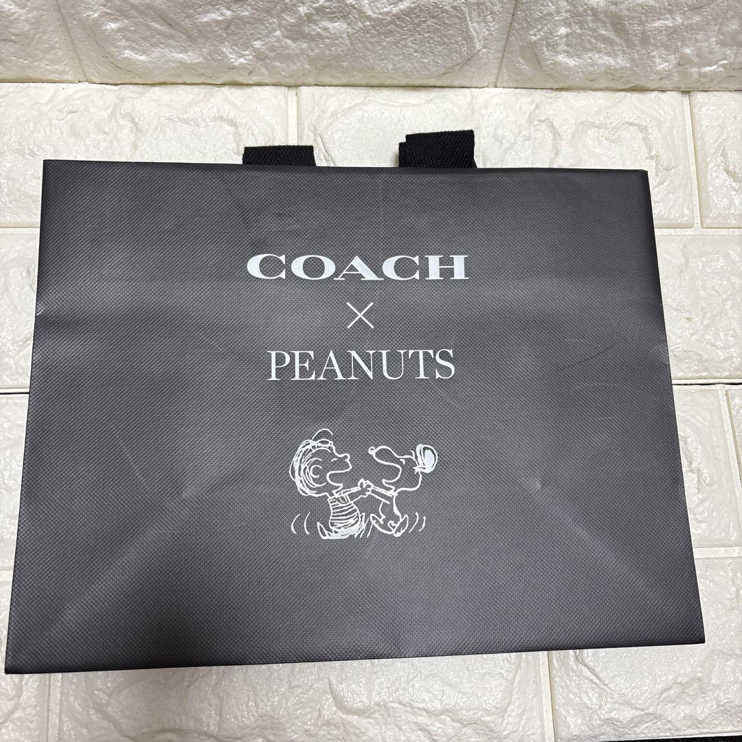 COACH X PEANUTS】UVプロテクション ミニアンブレラ スヌーピー