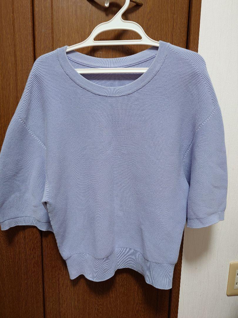 ✧組曲✧ 五分袖 カットソー ラベンダー 美品