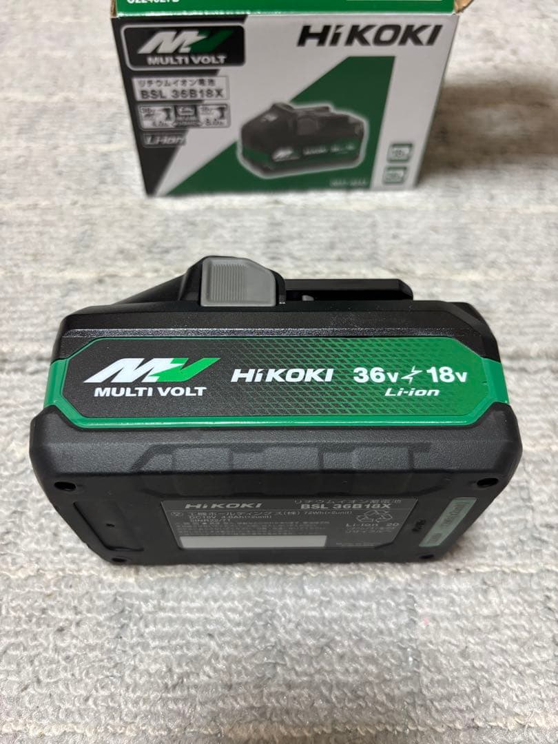 日常使いにぴったり 価格 HiKOKI BSL 36B18X バッテリー 36V 18Vhikoki 妥協のない