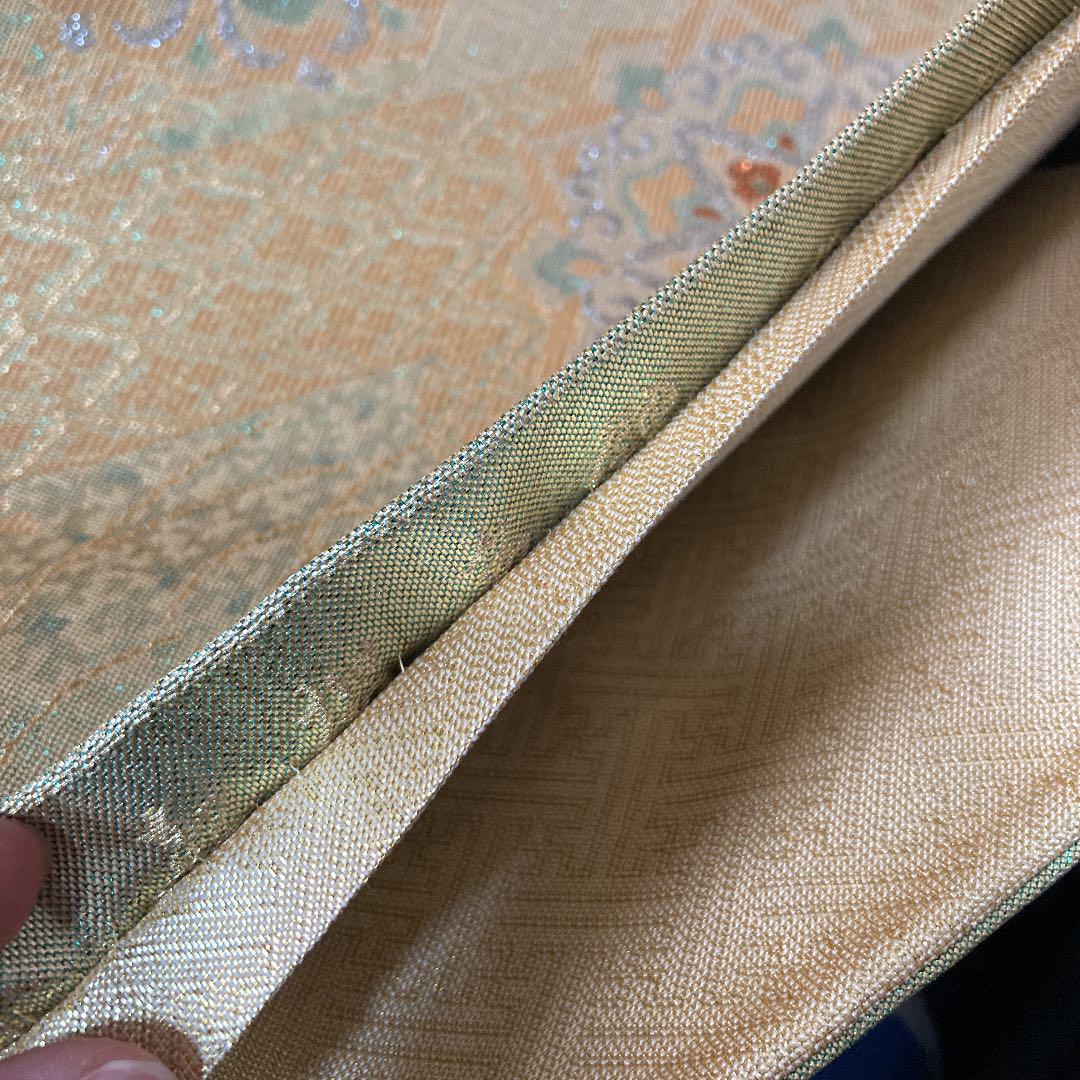 はキラキラ 着物 帯 袋帯 西陣 寿賀多錦九百珍 中古品 XE4Wx-m77246883021 のあるゴー