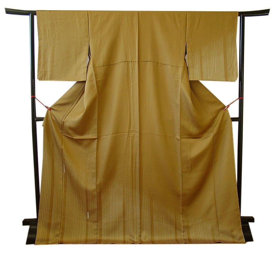 美品 ロング寸 紋意匠地 附下・訪問着（正絹）未使用 HH1952