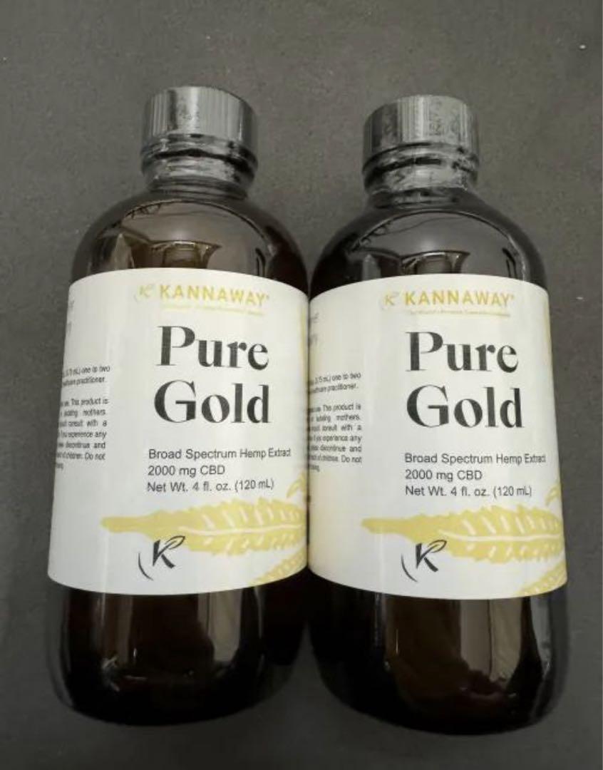 KANNAWAY キャナウェイ　Pure Gold 2本セット