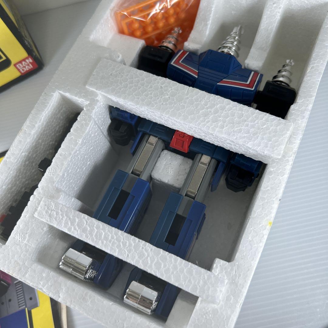 未使用品 マシンロボ ドリルクラッシャー BH-03 1987 バンダイ