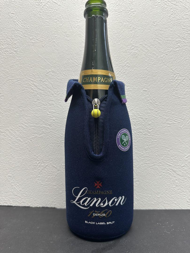 シャンパーニュLanson ウィンブルドン・ボトルケース3点セット