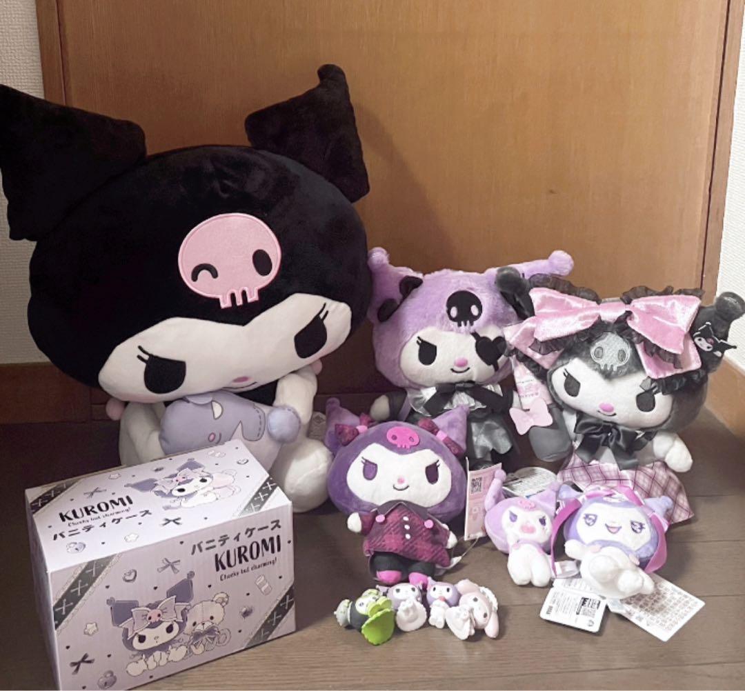ブランド通販 まとめ売り クロミ ぬいぐるみ マスコット キーホルダー ぬいぐるみ