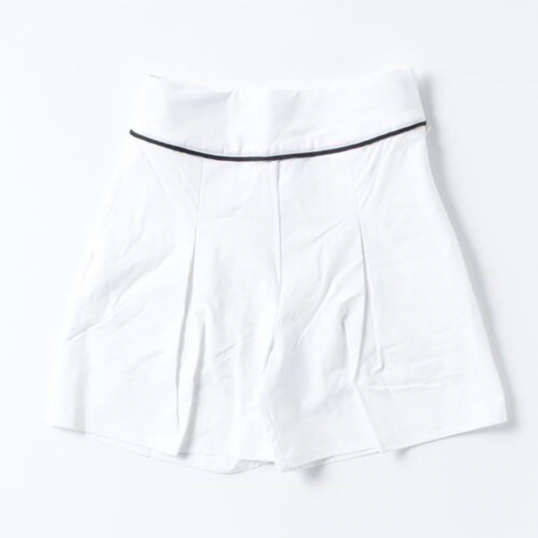 アディダスゴルフ キュロットスカート キュロットパンツ白 XL
