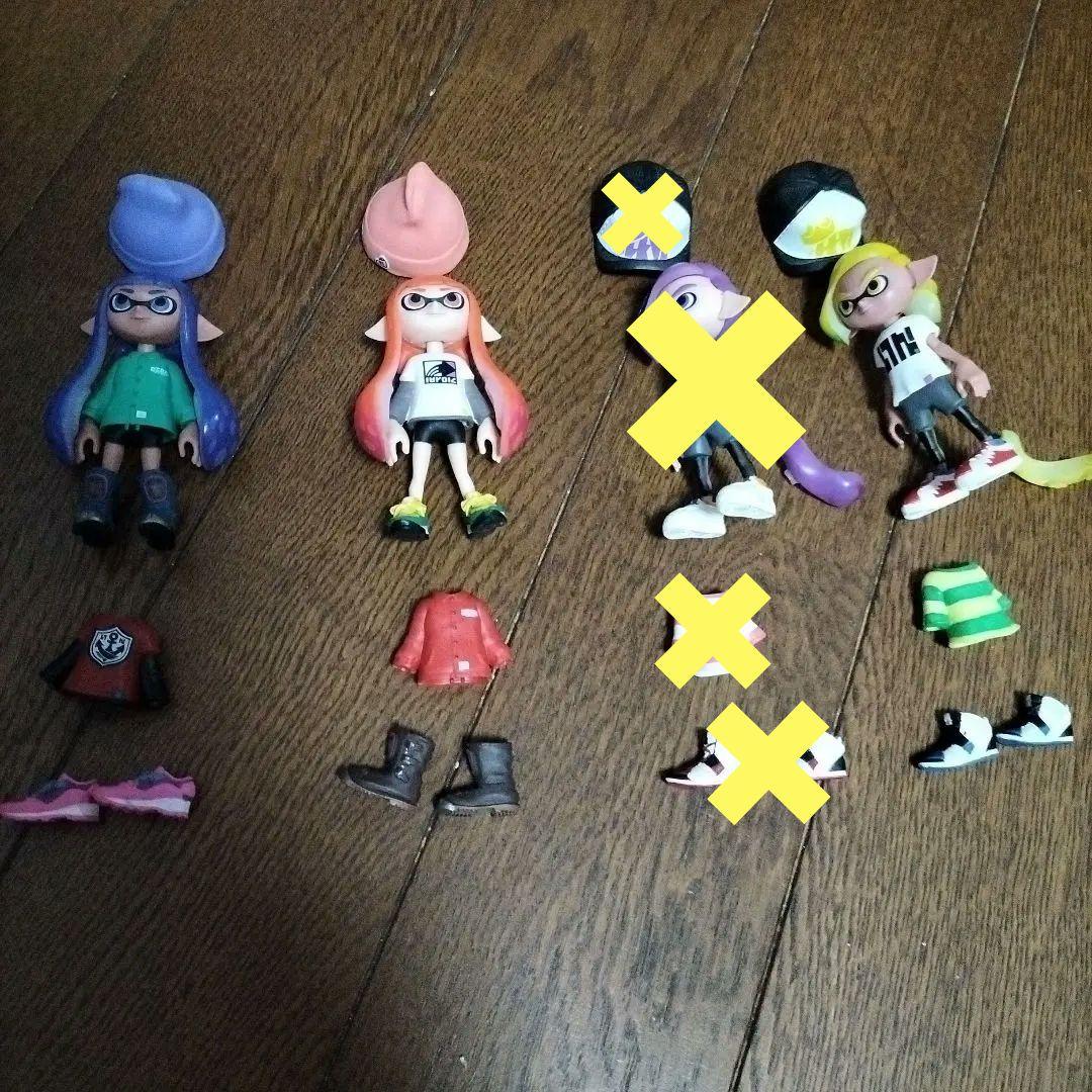 スプラトゥーン☆きせかえギアコレクション☆フィギュアオンライン
