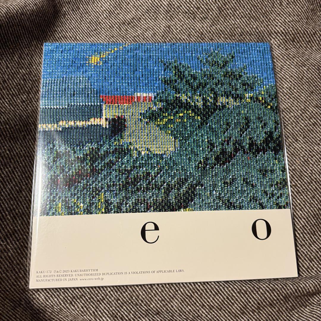 新品未開封 cero eo アナログレコード LP