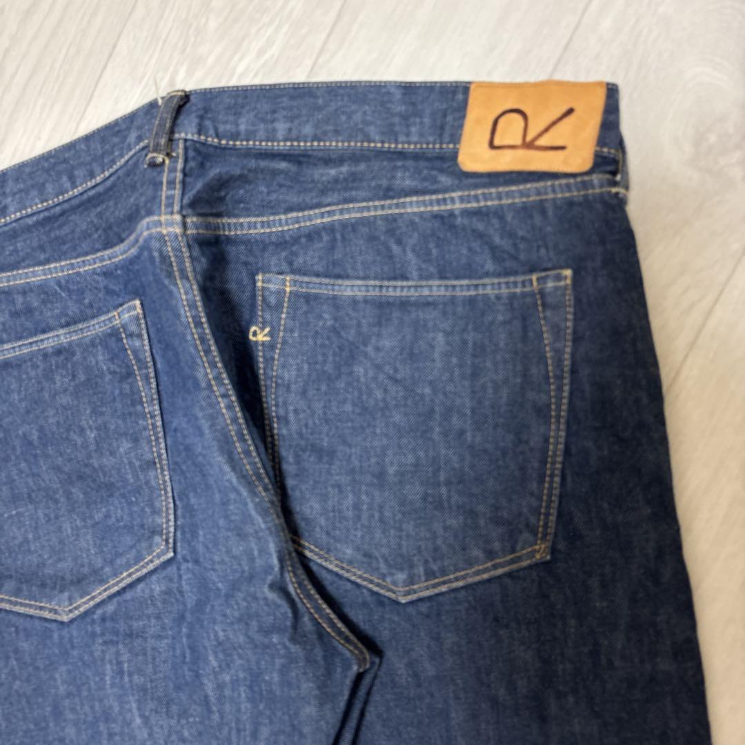 45r おこめデニムのコイン5ストレートデニムパンツ コットン100
