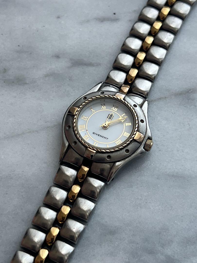 電池交換済み】GIVENCHY ジバンシィ クオーツ vintage