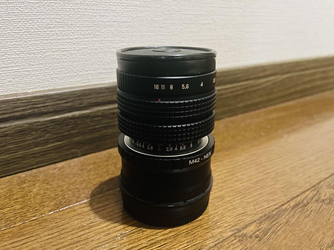 36 　新品同様　ぐるぐるボケレンズ　ヘリオス　44-2　M42アダプター付 12 美品 ぐるぐるボケレンズ ヘリオス 44-2 M42アダプター付