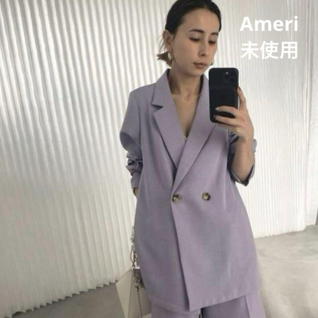 未使用★Ameri★KNIT VEST SET SHIRT JACKET★完売品