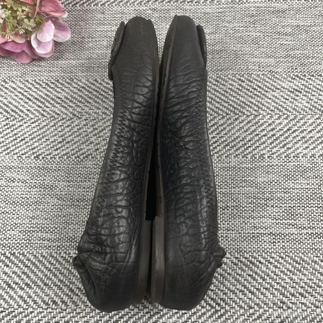 【TORYBURCH】トリーバーチ（5M）フラットシューズ　バレエシューズ　ロゴ