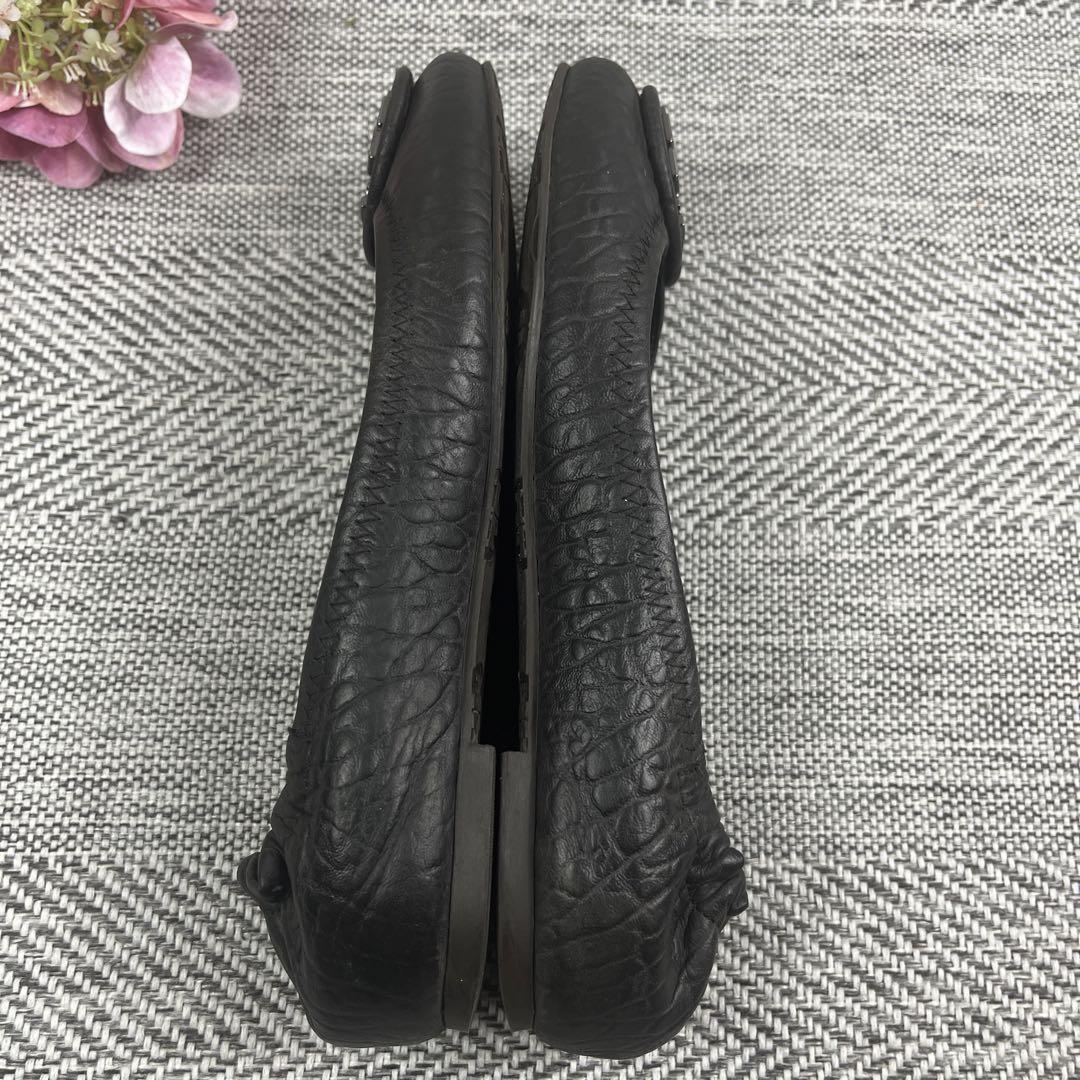 【TORYBURCH】トリーバーチ（5M）フラットシューズ　バレエシューズ　ロゴ