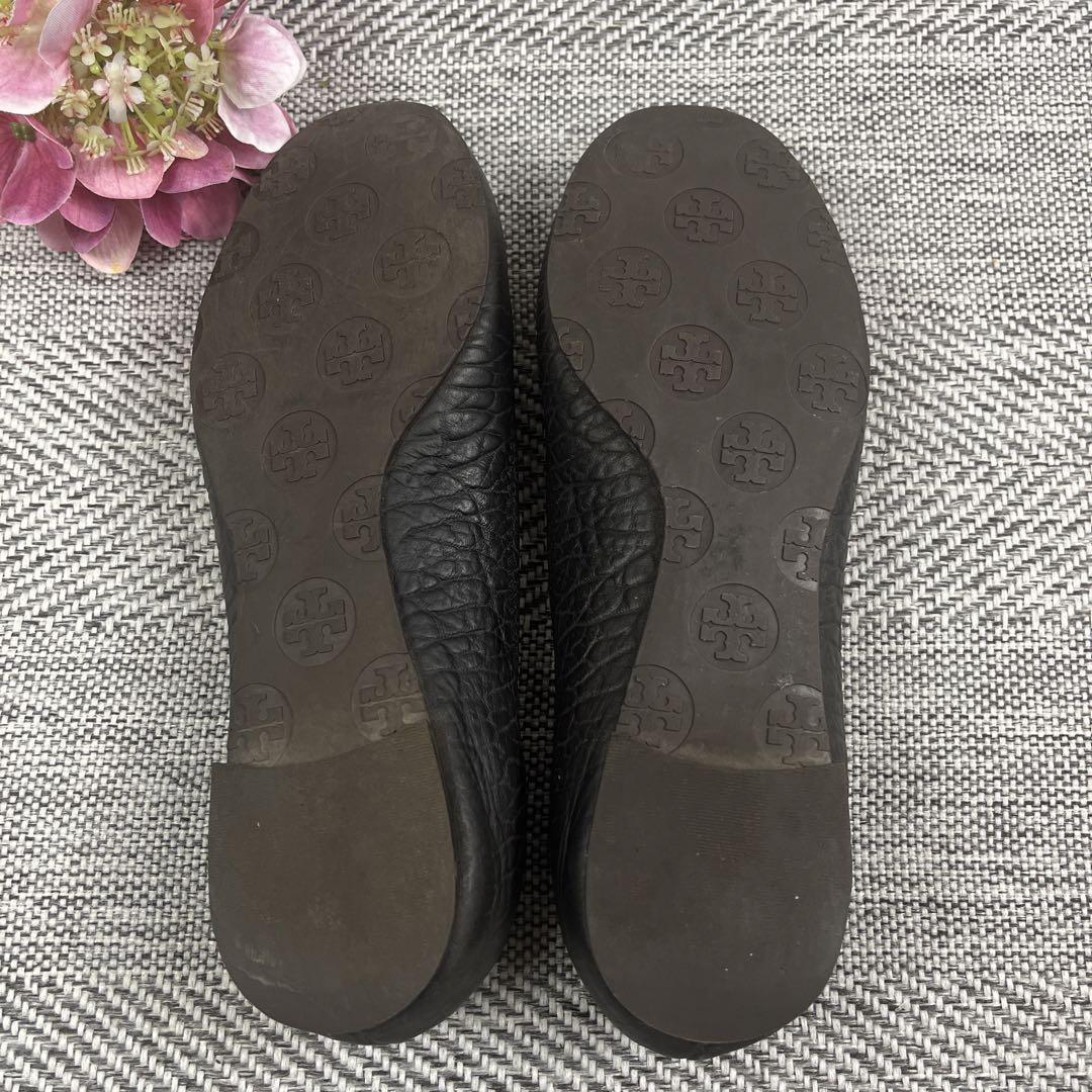 【TORYBURCH】トリーバーチ（5M）フラットシューズ　バレエシューズ　ロゴ
