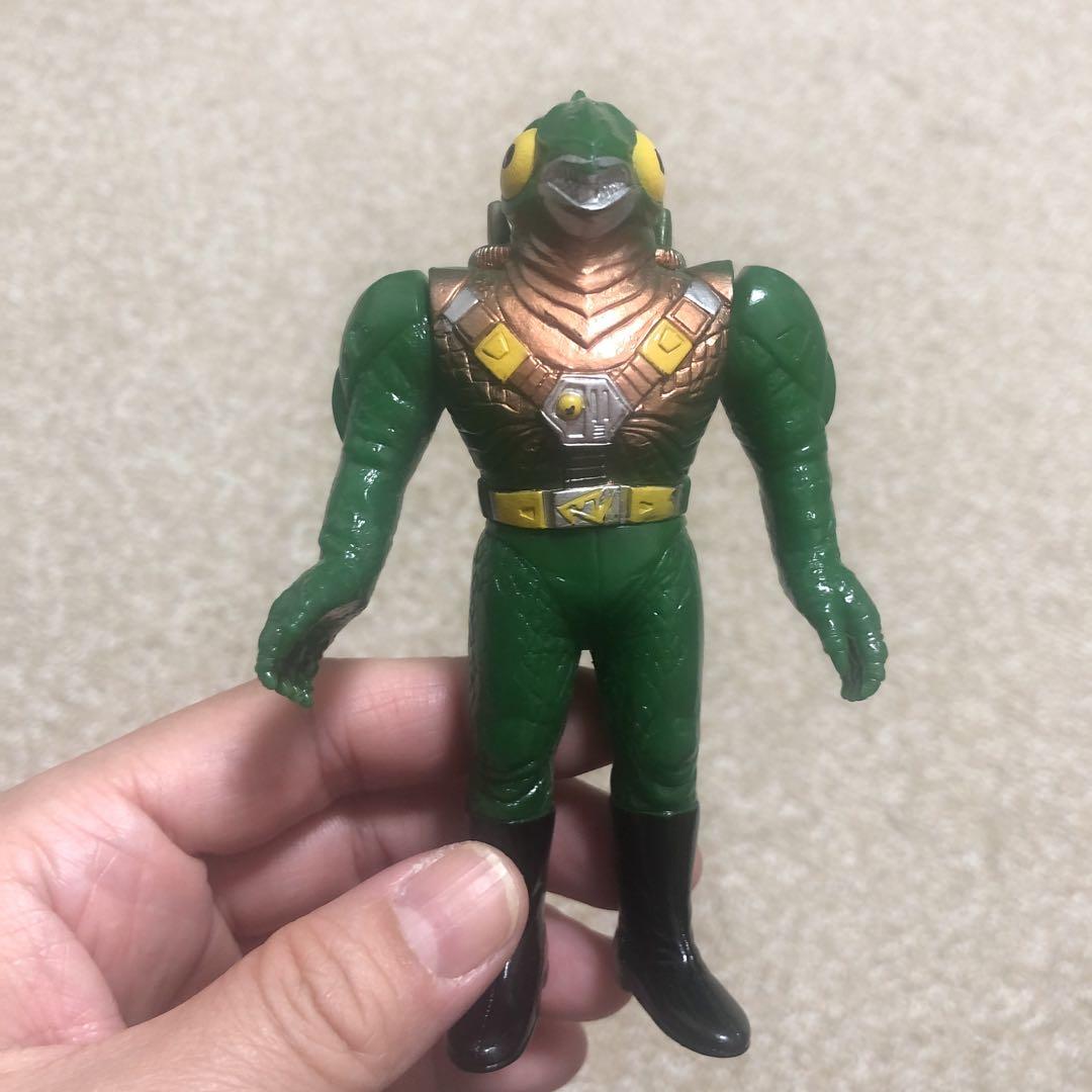 超電子バイオマン 1984年製アクアイガーソフビ 超電子バイオマン アクアイガー 1984年製 ソフビ - メルカリ