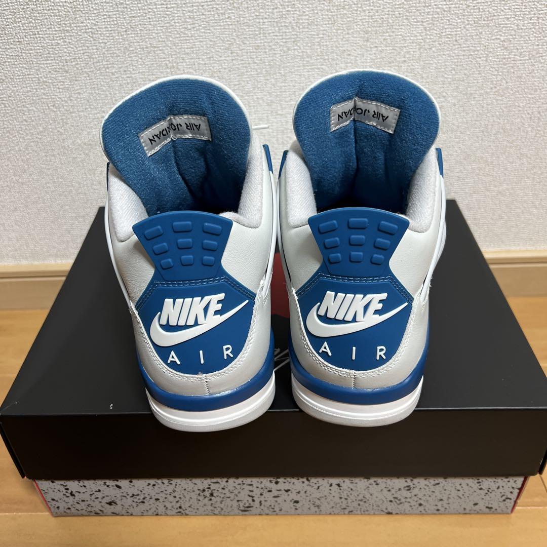 靴 Nike Air Jordan 4 Retro \"Industrial Blue