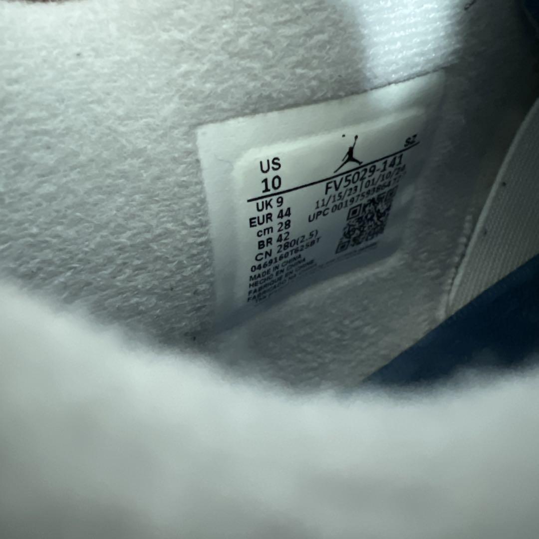 靴 Nike Air Jordan 4 Retro \"Industrial Blue