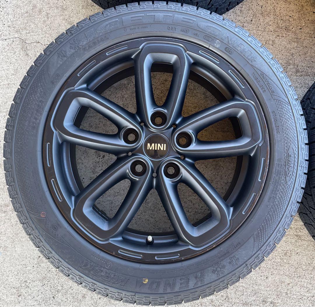 バリ山！　MINI純正　205/55R17  クロスオーバー　PCD  120