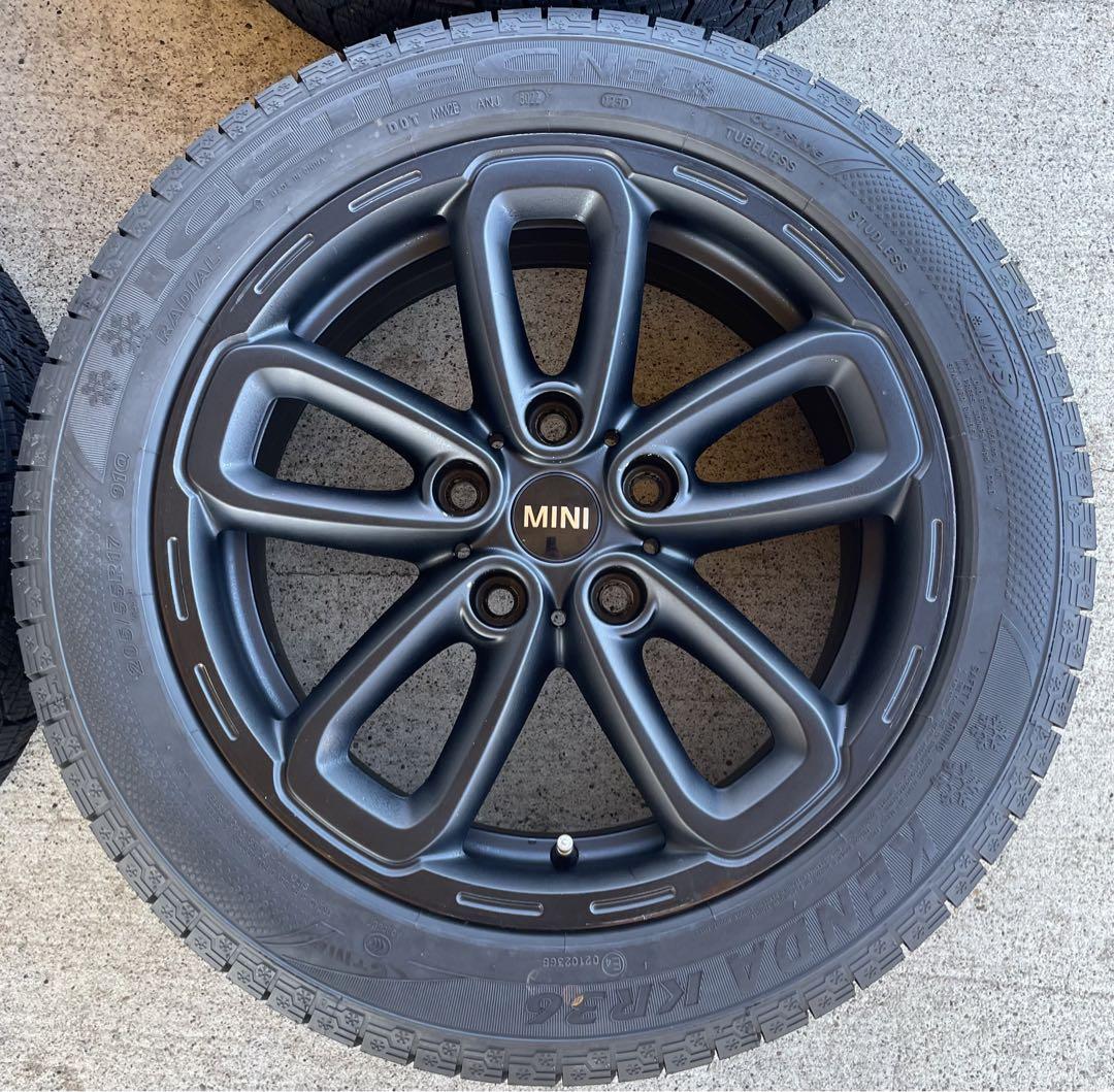 バリ山！　MINI純正　205/55R17  クロスオーバー　PCD  120
