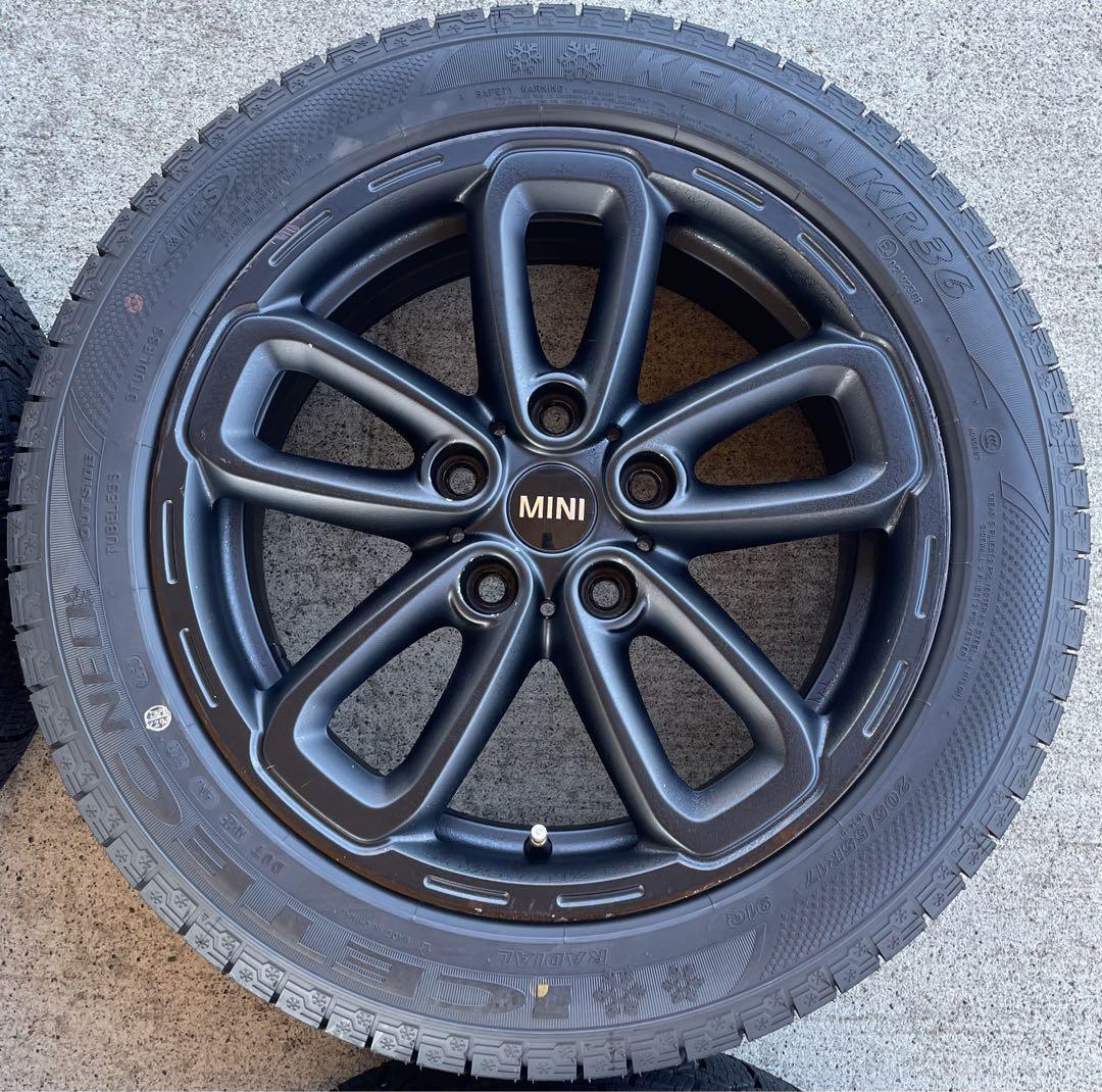 バリ山！　MINI純正　205/55R17  クロスオーバー　PCD  120