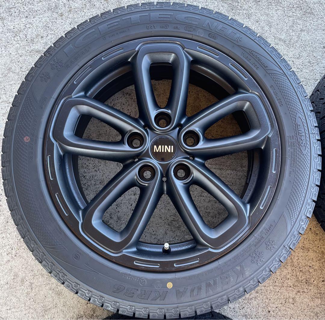 バリ山！　MINI純正　205/55R17  クロスオーバー　PCD  120