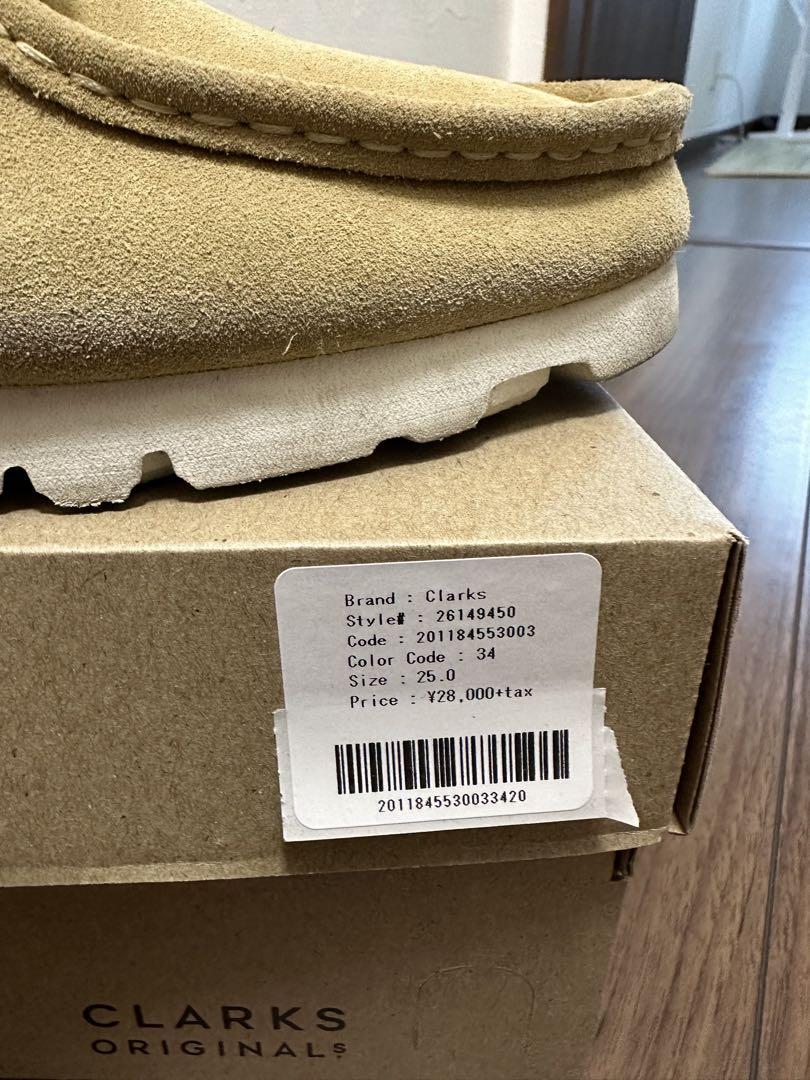 クラークス　ワラビーGTX GORE-TEX