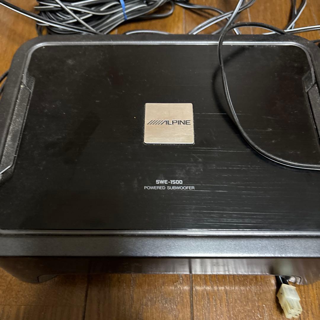 ALPINE アルパイン サブウーファー SWE-1500 BRIGHTFACE_UK