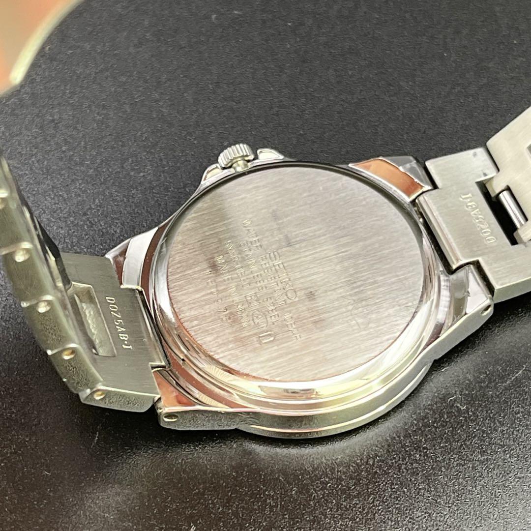 【稼動品】腕時計　SEIKO lk セイコールキア　クロノグラフ　新品電池