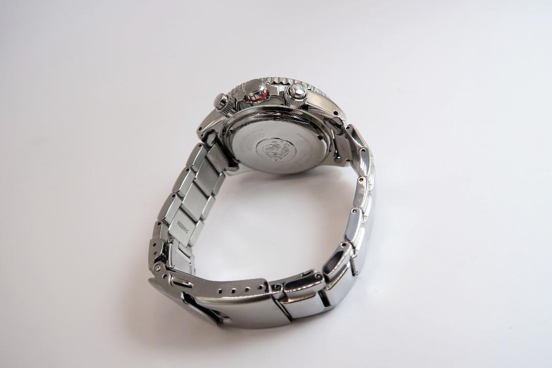 が大特価！ 美品 セイコー ダイバーズ クロノグラフ ソーラー V175-0AD0 時計