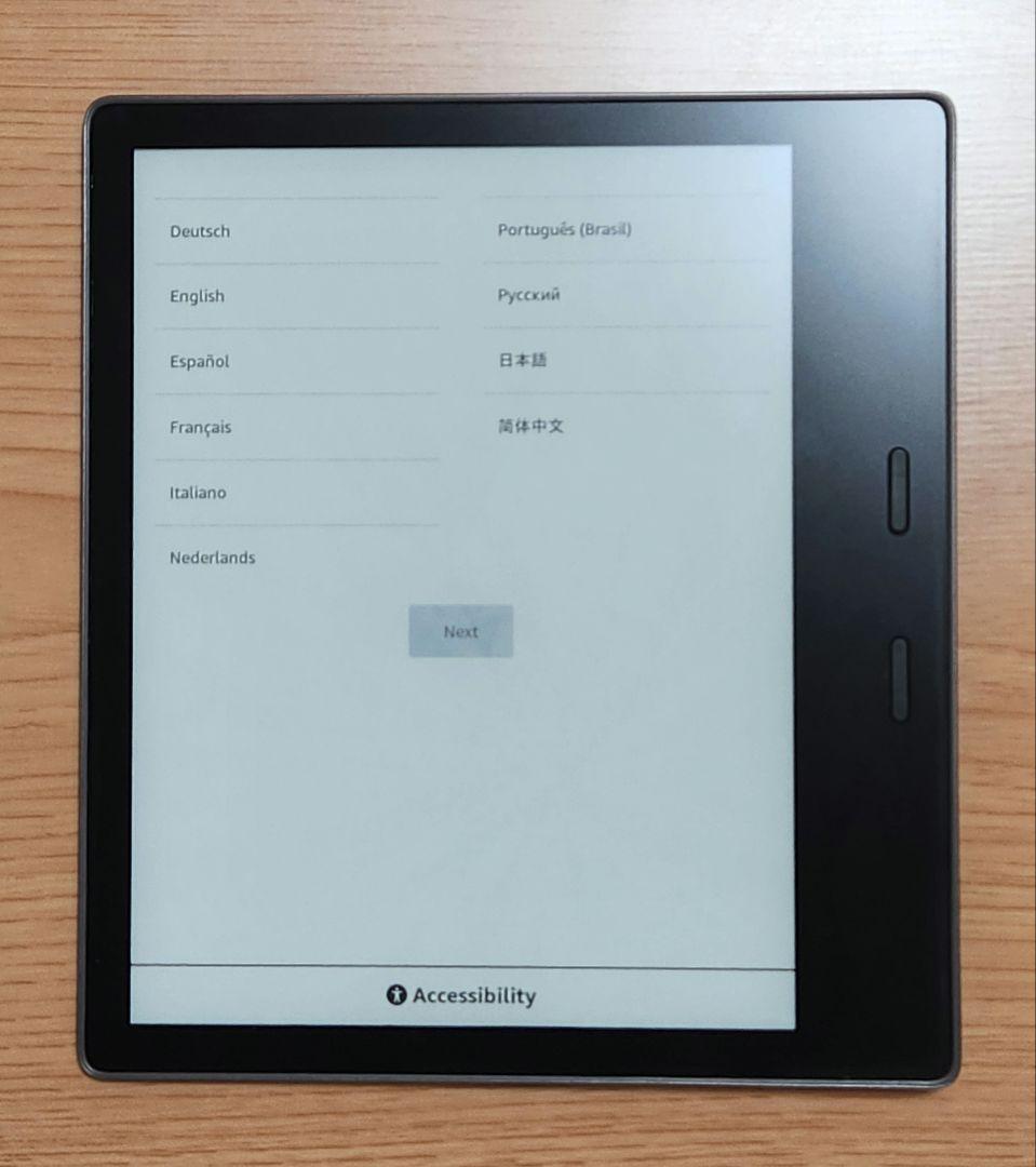 Kindle Oasis (第10世代)  wifi 8GB 広告なし Kindle Oasis 第10世代 WiFi 8GB 広告なし
