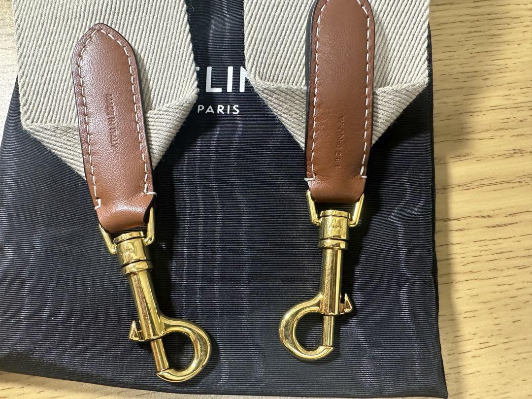 CELINE　ジャカード ロングストラップ
