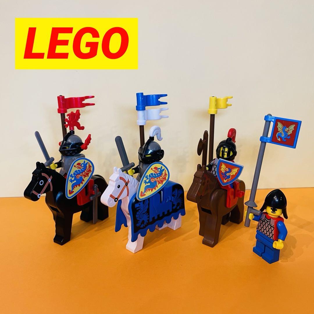 LEGO レゴお城シリーズ ブラックナイトの騎士 激レア ミニフィグ