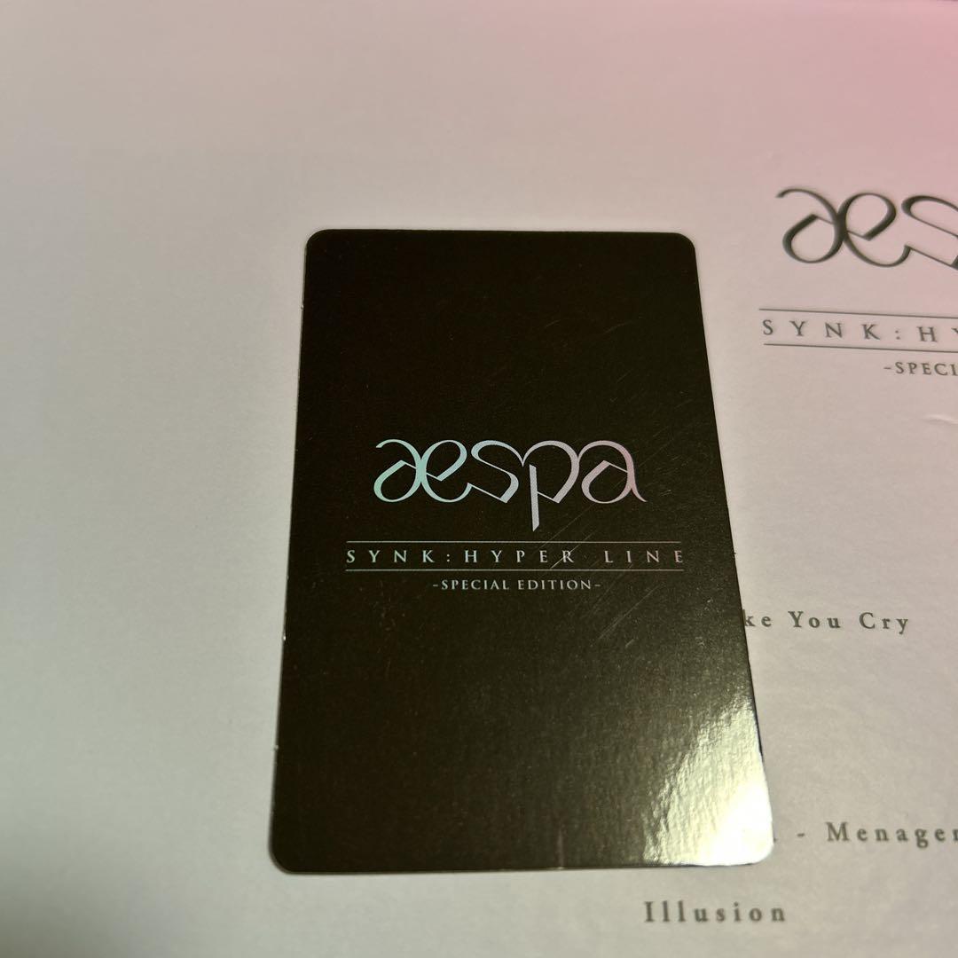 aespa エスパカリナ Karina東京ドームコンサート DVDトレカ m16249025528_1.jpg?1723106172