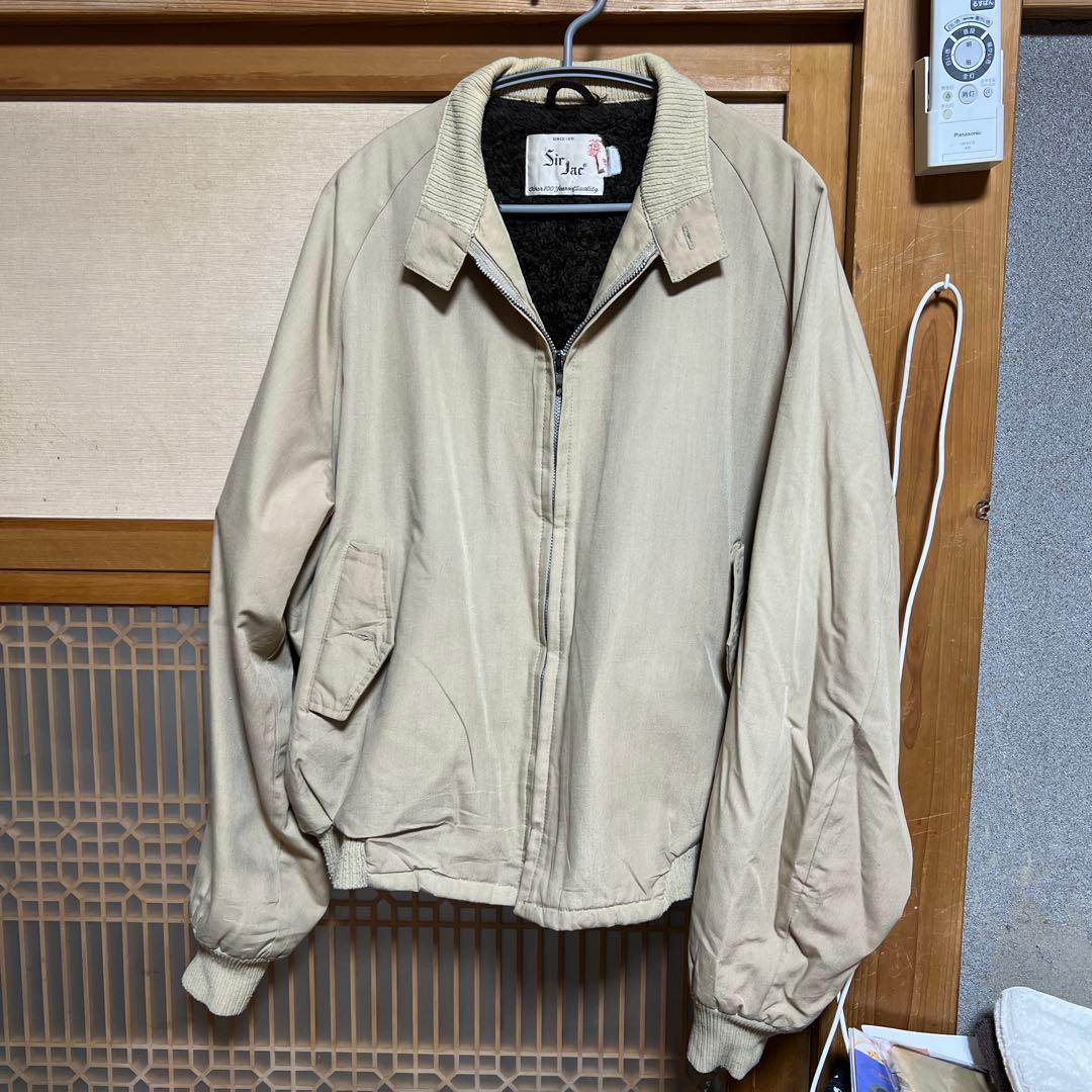 70's sirjac ドリズラージャケット ロカビリー コットンポリ L