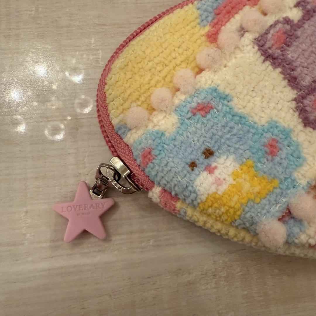 美品】LOVERARY FEILER スイマードリーミーベア ハート型ポーチ