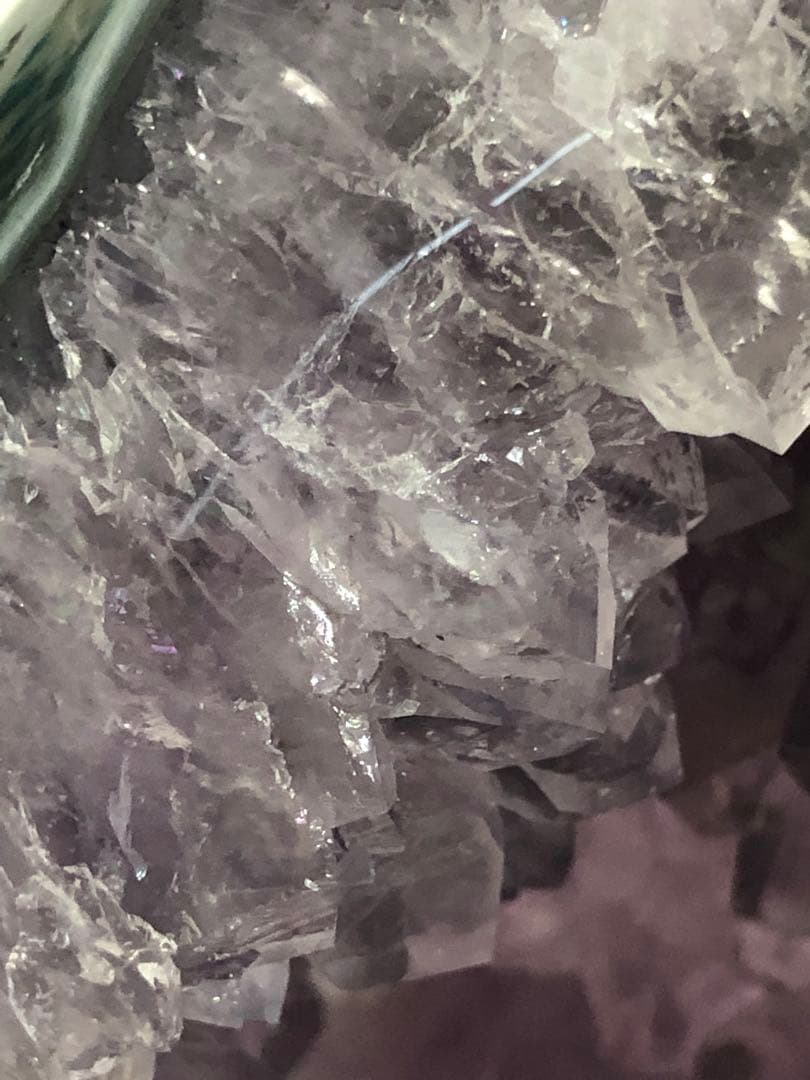 大勧め アメジストNo2 卵 エッグ egg ラベンダー 虹 レインボー