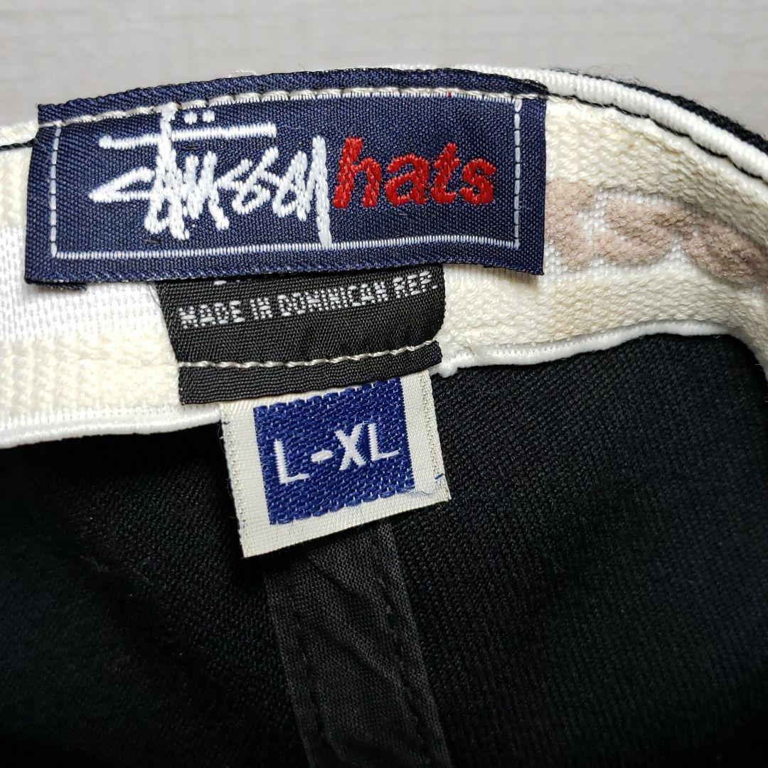 爆買い新品 90s SYロゴ Black L-XL ビンテージ SPV9O-m77273415148 Old STUSSY Cap 新作登場新品