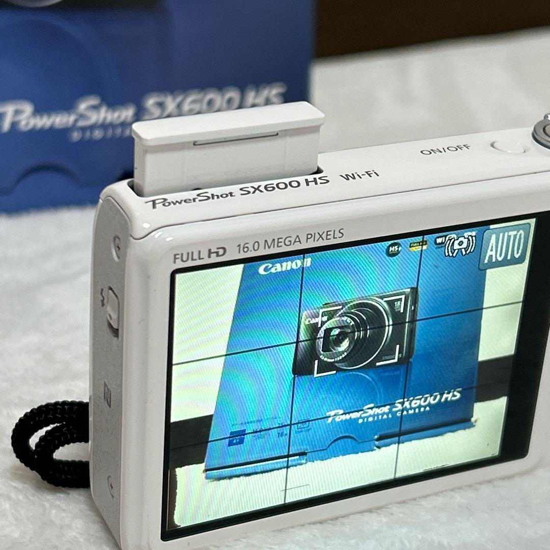Canon デジタルカメラ Power Shot SX600 HS ホワイト
