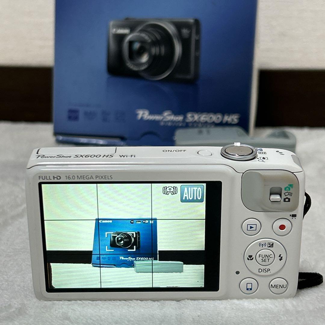 Canon デジタルカメラ Power Shot SX600 HS ホワイト